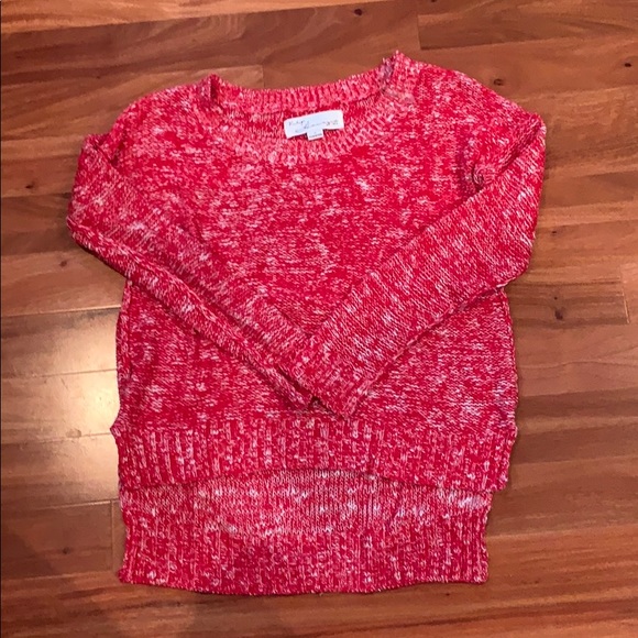 Vintage Havana Red and White Sweater Size Small - Picture 1 of 2